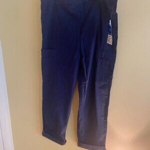 LAUNDAU‎ Scrub Pants Color Navy Size X-Small NWT